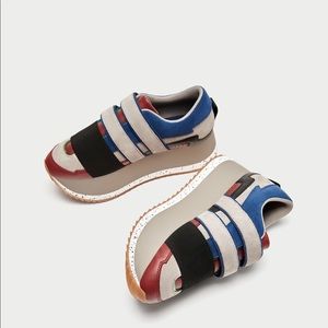 ZARA platform sneakers
